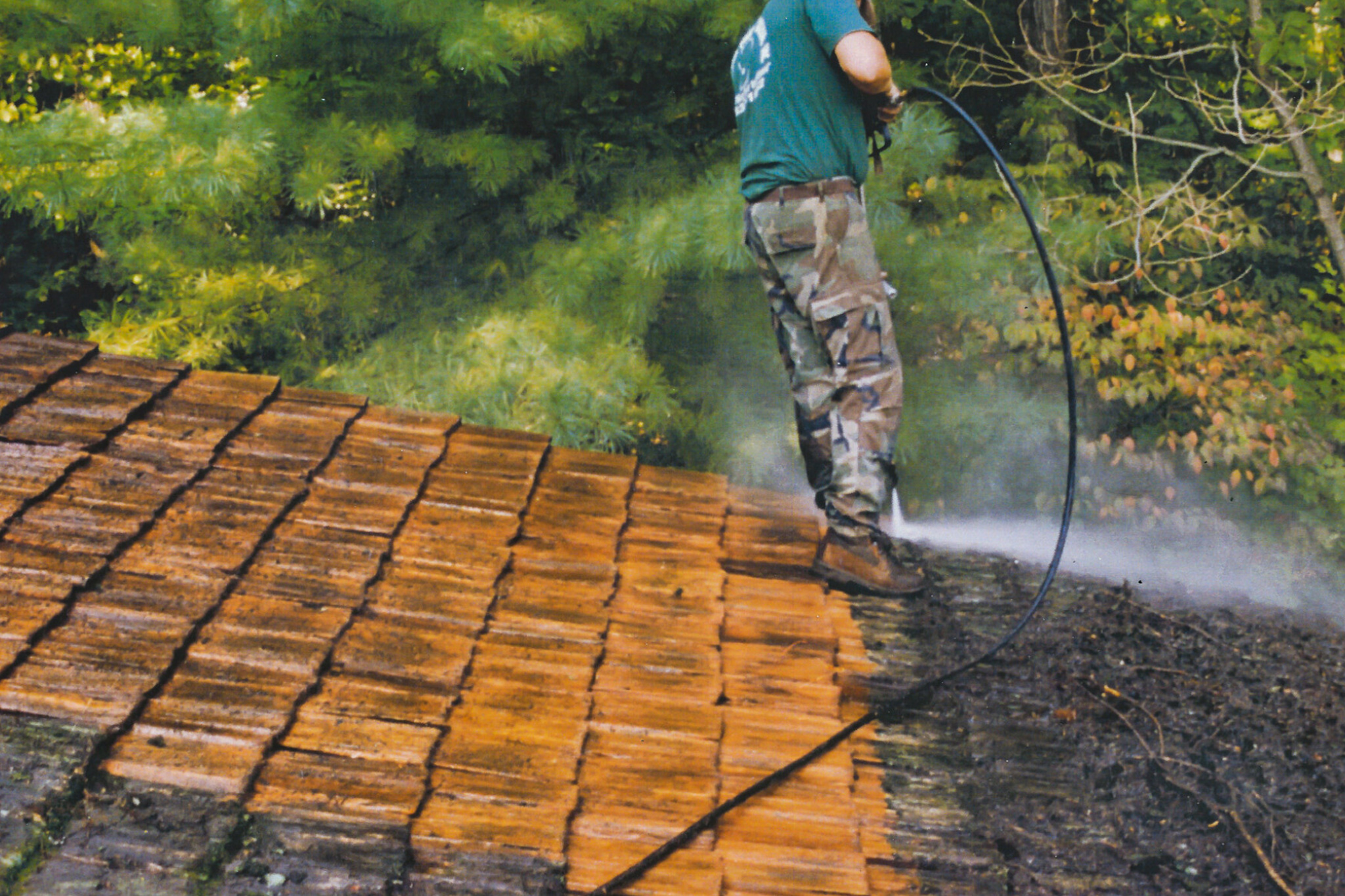 Cedar-Shake-Roof-Restoration-In-Progress Cedar-Shake-Roof-Restoration-In-Progress